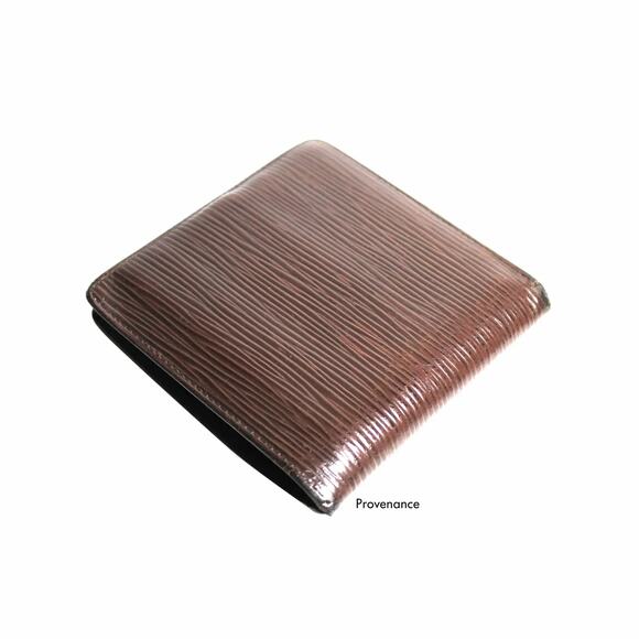🔴 Louis Vuitton Marco Wallet - Moka Epi Leather - Picture 4 of 9